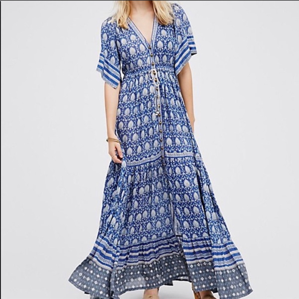 Spell and the gypsy indigo oracle gown Xs